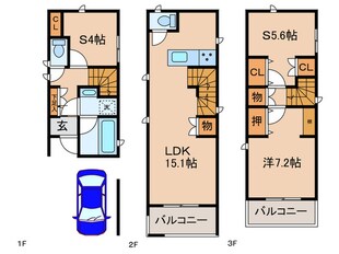 Kolet古淵＃03の物件間取画像